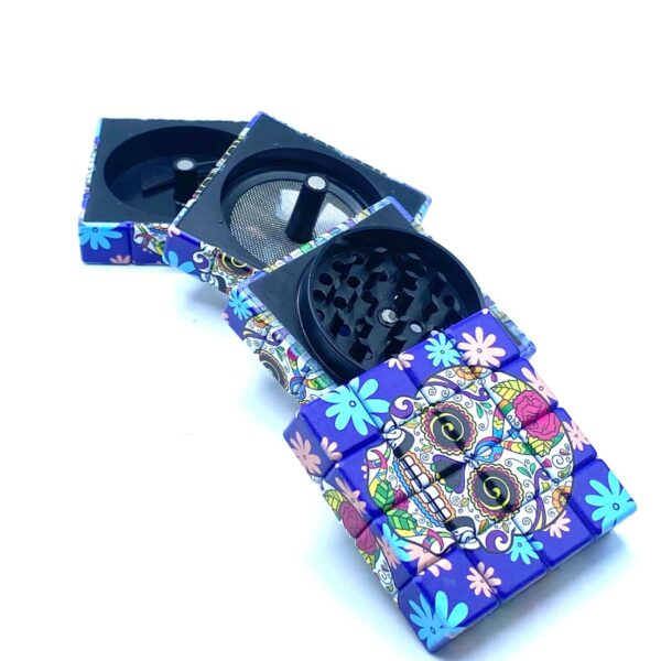 Grinder cubo di Rubik skull